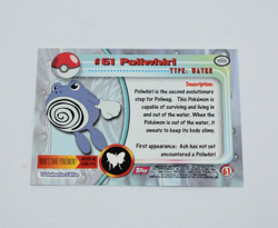 3X 1999 Topps Pokemon TV Animation - Poliwag #60 - Poliwhirl #61 - Poliwrath #62 - Image 5