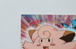 1999 Pokemon Topps Tv Animation - Clefairy #35 - Oddish #43 - Black Label - Image 3