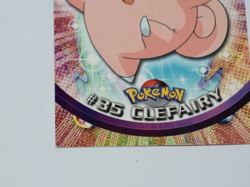 1999 Pokemon Topps Tv Animation - Clefairy #35 - Oddish #43 - Black Label - Image 5