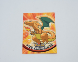 1999 Topps Pokemon - Tv Animation - Charizard #06 - Black Label - Non Holo - Image 1