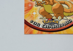 1999 Topps Pokemon - Tv Animation - Charizard #06 - Black Label - Non Holo - Image 4