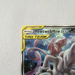 The Pokemon Company Mewtwo & Mew GX TAG TEAM Promo Holo Psychic SM191 HP270 - Image 3