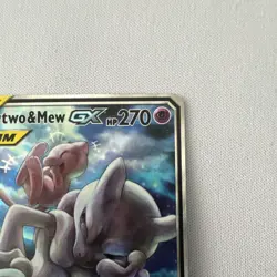 The Pokemon Company Mewtwo & Mew GX TAG TEAM Promo Holo Psychic SM191 HP270 - Image 4