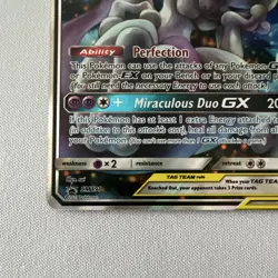 The Pokemon Company Mewtwo & Mew GX TAG TEAM Promo Holo Psychic SM191 HP270 - Image 5
