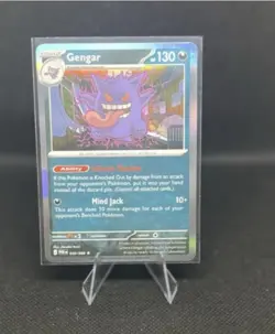 Pokemon Gengar Rare Holo Stage 2 130 HP Poltergeist Hollow Dive Sv151 094/165 - Image 1