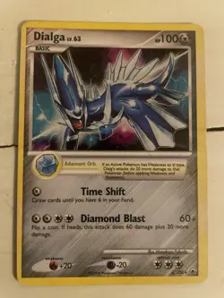 The Pokemon Company Dialga Majestic Dawn 4/100 Holo Rare 100 HP Basic - Image 1