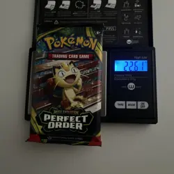 Very Heavy✅ 22.61g Perfect Order Booster Pack Sealed! PRE S&V Pokemon TCG ENG - Image 1