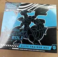 Pokemon TCG: SV Black Bolt Elite Trainer Box ETB ~ New /Factory Sealed - Image 1