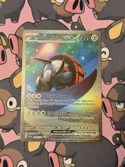 Iron Treads Ex - 248/198 Pokemon TCG Scarlet Violet Base Special Illustration NM - Image 1