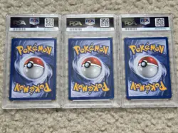 PSA 10 Moltres 21 Articuno 22 Zapdos 23 Sequential WOTC Black Star Pokemon Promo - Image 2