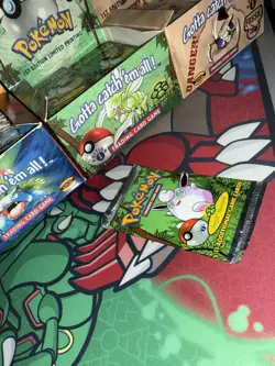 1 Pokemon 1st Edition Jungle Booster Pack FACTORY SEALED WOTC Booster Box Fresh - Image 1