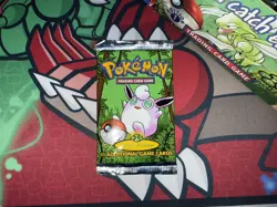 1 Pokemon 1st Edition Jungle Booster Pack FACTORY SEALED WOTC Booster Box Fresh - Image 2