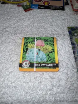 Pokemon Artbox Premier Edition Holographic Mini Cards 1999 Bulbasaur/ivysaur - Image 1