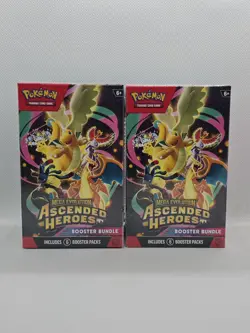 2x Pokemon Ascended Heroes Booster Bundle Factory Sealed From PC - Image 1