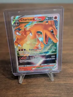 2023 Pokemon TCG Charizard VSTAR Crown Zenith Holo Ultra Rare - Image 3