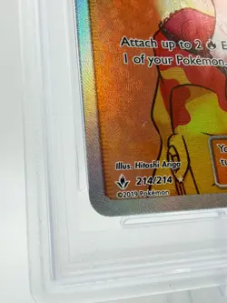 2019 Pokemon S&M Unbroken Bonds Trainer Welder #214 | FULL ART | PSA 9 MINT - Image 4