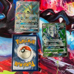 Pokemon TCG Golisopod Noivern Tyranitar GX Ultra Rare Lot MINT - Image 2