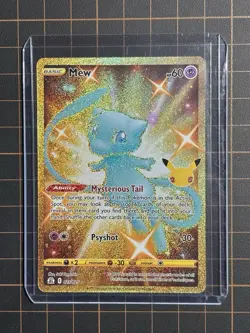 Mew - Secret Rare Celebrations 025/025 (25th Anniversary) Pokemon TCG - Image 1