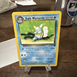 Dark Wartortle 46/82 - Team Rocket Pokemon DMG - Image 1