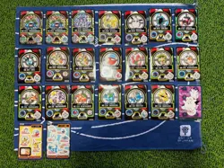 Set 23 Pikachu Venusaur Pokemon Sealdass Sticker Vintage Nintendo Bandai Japan - Image 2