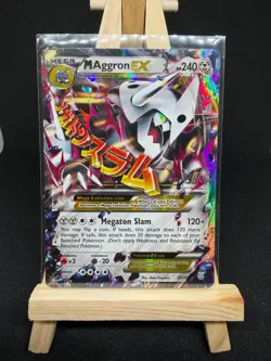 Pokemon M Aggron EX Holo Ultra Rare XY - Primal Clash 94/160 LP - Image 1