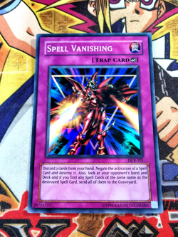 Spell Vanishing dcr-101 Unltd Ed (NM+) Super Rare Yu-Gi-Oh! - Image 1