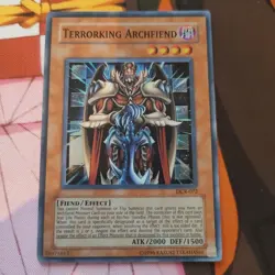 Terrorking Archfiend DCR-EN072 Super Rare VG/Near Mint Yugioh - Image 1