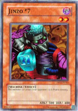 Jinzo #7 - DB1-EN162 - Common - Unlimited Edition - Moderately Played - Dark Beg - Image 1