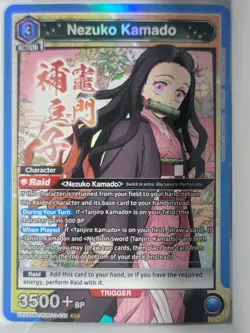 Union Arena Demon Slayer Vol 2 Nezuko Kamado UEX05BT/KMY-3-021 Super Rare SR NM - Image 1