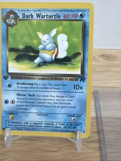 Pokemon Card - Dark Wartortle Team Rocket 46/82 Uncommon 1st Edition - Image 4