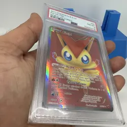 2011 Noble Victories Victini PSA 8 NM-MT Pokemon Black & White - Image 3
