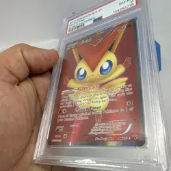 2011 Noble Victories Victini PSA 8 NM-MT Pokemon Black & White - Image 4