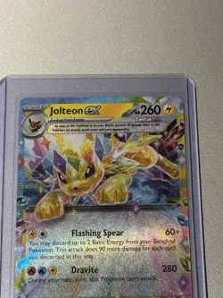 Jolteon EX 030/131 - Prismatic Evolutions - NM Pokemon TCG Double Rare Card - Image 3