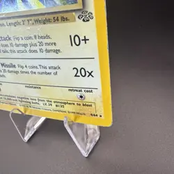 Pokemon Jolteon TCG Jungle 4/64 Holo 1st Edition Rare Card (Hp) - Image 3