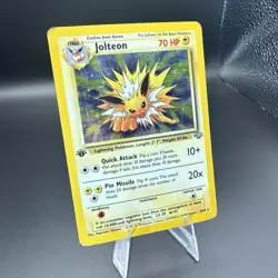 Pokemon Jolteon TCG Jungle 4/64 Holo 1st Edition Rare Card (Hp) - Image 4