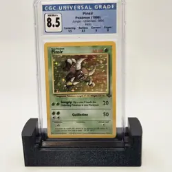 Pinsir Pokemon Jungle 09/64 Unlimited Holo Rare CGC 8.5 1999 TCG Card - Image 1