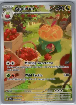 Appletun 211/191 SV08: Surging Sparks - Pokemon Card - NM - Image 1