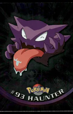 Pokemon Cards Haunter #93 Topps Trading Cards Series 2 Holo NM - Image 1