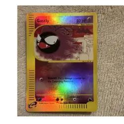 Pokemon Gastly 57/144 Skyridge Reverse Holo Common 50 HP English Card - Image 1