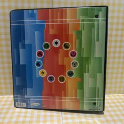 Pokemon Trading Card Game Three Ring Binder Empty No Cards Included 19 Sleeves - Image 2