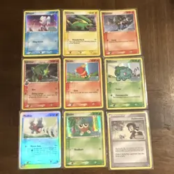 Nintendo Pokemon TCG 9 Card Lot - Reverse Holo EX Series Bulbasaur - Image 1