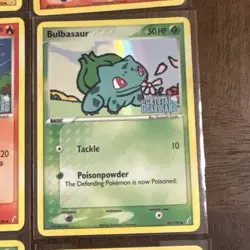 Nintendo Pokemon TCG 9 Card Lot - Reverse Holo EX Series Bulbasaur - Image 5