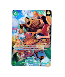 One Piece Royal Blood UROUGE OP07-021 SP Alt Art Foil English Card MINT-NM - Image 1