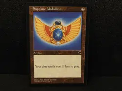 MTG: Sapphire Medallion LP Tempest - Image 1