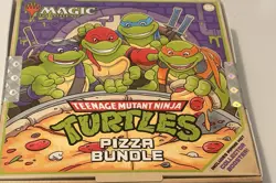 MTG Pizza Bundle Teenage Mutant Ninja Turtles TMT New Sealed Magic the Gathering - Image 1