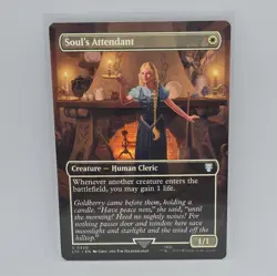 Soul's Attendant (Borderless) Commander: the Lord of The Rings MTG Regular NM - Image 1