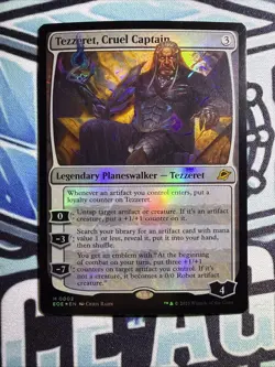 Tezzeret, Cruel Captain #0002 - MTG Edge of Eternities Near Mint Foil - Image 1