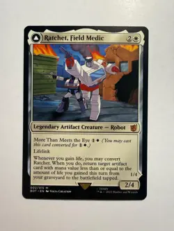 Ratchet, Field Medic 2 MTG Universes Beyond: Transformers - Image 1