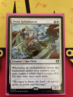 Magic the Gathering Ondu Spiritdancer Commander Masters #723 - Image 1