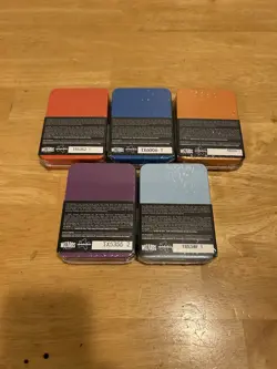 Magic: The Gathering TEENAGE MUTANT NINJA TURTLES Set of 5 TMNT Collectible Tins - Image 2